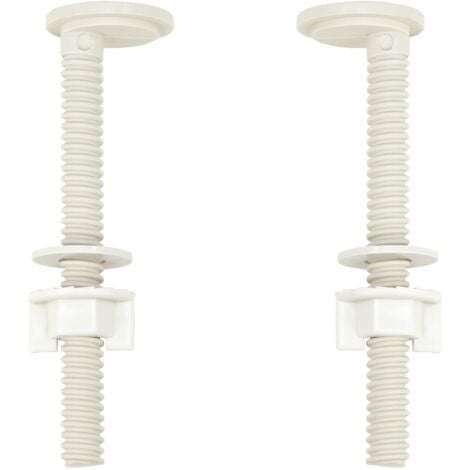 Abattant WC Chut en thermodur avec frein de chut et déclipsable Wirquin 20718118, blanc