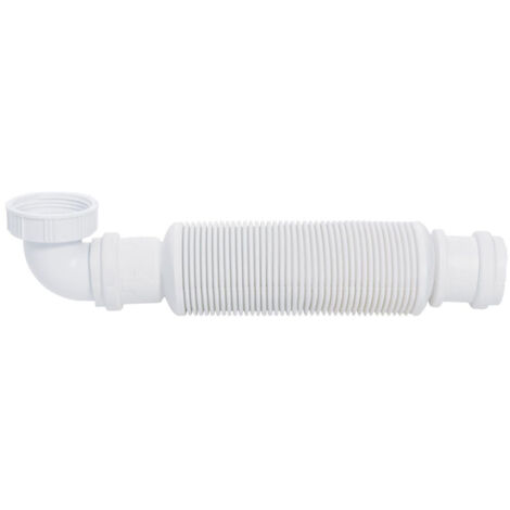 Wirquin – Siphon de lavabo plat Senzo Ø32 – Débit 38,4 L/mn – Hauteur 64 mm – Sortie Ø40 mm – Membrane silicone anti-odeurs (1/3)