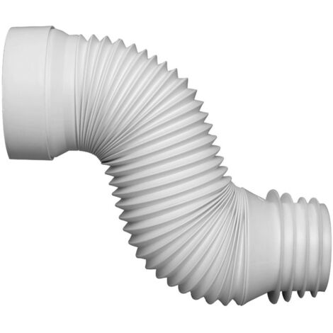 Wirquin – Pipe évacuation WC extensible 23 à 55 cm – Diamètre 93/100/110 mm – Raccordement push-fit – Étanchéité optimale pour installations complexes