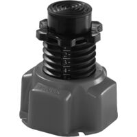 Wirquin – Pieds de receveur de douche réglables 30724315 – Lot de 4 – Support jusqu'à 450 kg/pied – Hauteur réglable 88 à 172 mm – Patins antidérapants