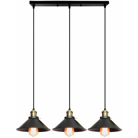 E27 Retro plafond Lampes Industrielle Vintage Lustre loft lampe éclairage éclairage De