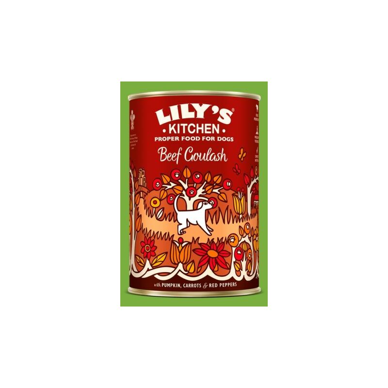 Lily's Kitchen Cane Beef Goulash 400gr