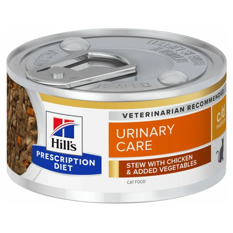 Hill's Gatto Prescription Diet c/d Multicare 82gr Spezzatino Pollo