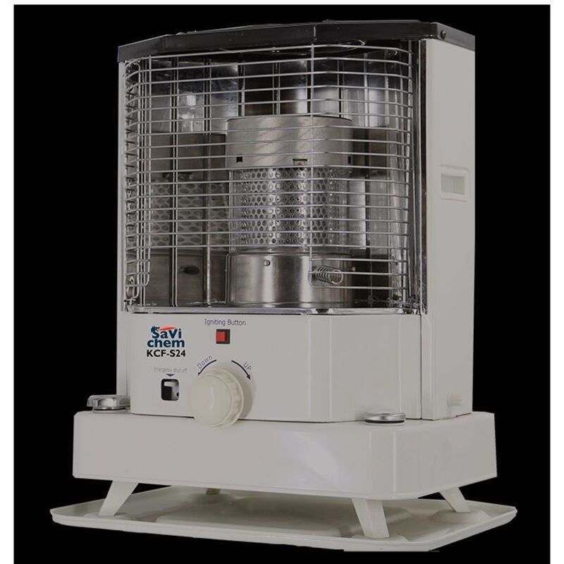 Stufa a Combustibile liquido KCF-S24 a Stoppini 2400 Watt Statica