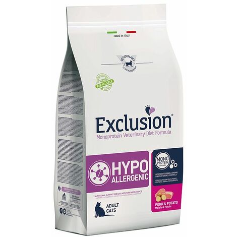 Exclusion Cane Hypoallergenic Small Breed Cavallo E Patate 2kg - Monoproteico