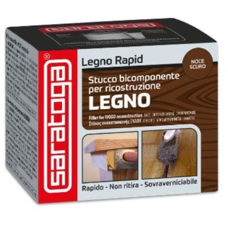 Saratoga Stucco LEGNO RAPID 125ml Noce Scuro