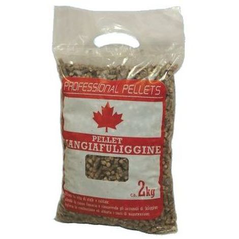 Pellet Antifuliggine per Pulizia Canne Fumarie, 2kg
