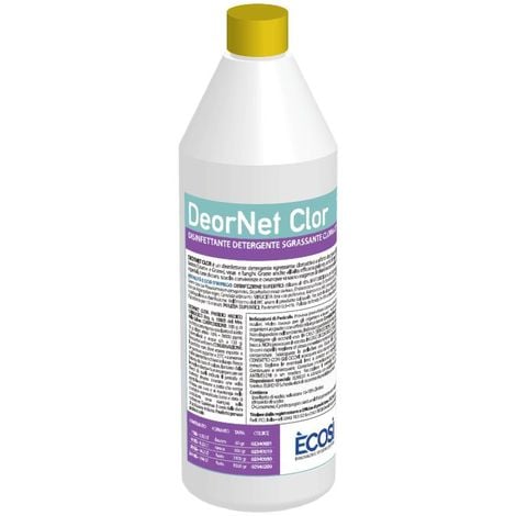 DeorNet Clor Disinfettante detergente sgrassante cloroattivo 1kg