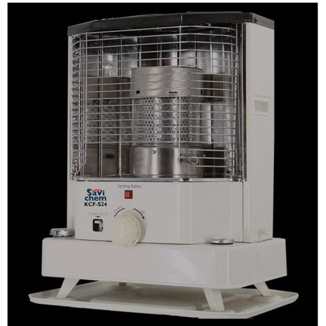 Stufa a Combustibile liquido KCF-S24 a Stoppini 2400 Watt Statica