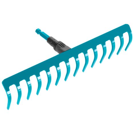 GARDENA Rastrello 14 denti, larghezza 36 cm, acciaio rivestito CombiSystem (3178-20)