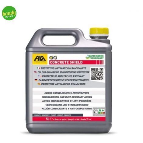 Protettivo antimacchia ravvivante per cemento fila concrete shield 5 lt