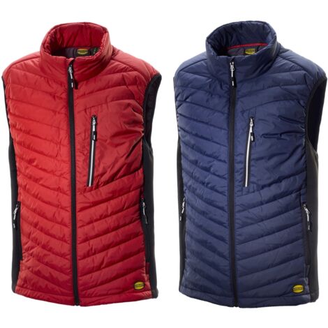 Gilet da lavoro Diadora Utility Padded Vest Oslo - XL - Rosso