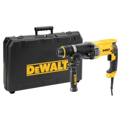 Trapano tassellatore DEWALT SDS Plus 28 mm – Potenza 900W – Forza percussione 3J – Velocità variabile 0-1450 giri/min (1/10)