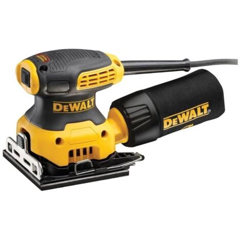 DEWALT | Levigatrice orbitale 1/4 foglio 230W | Kit composto da 1 x DWE6411 con scarpa per persiane CON4011