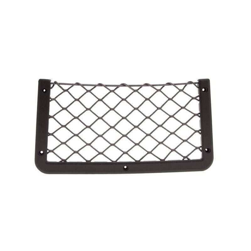 Filet porte-objet  avec cadre plastique noir 300 x 168 mm