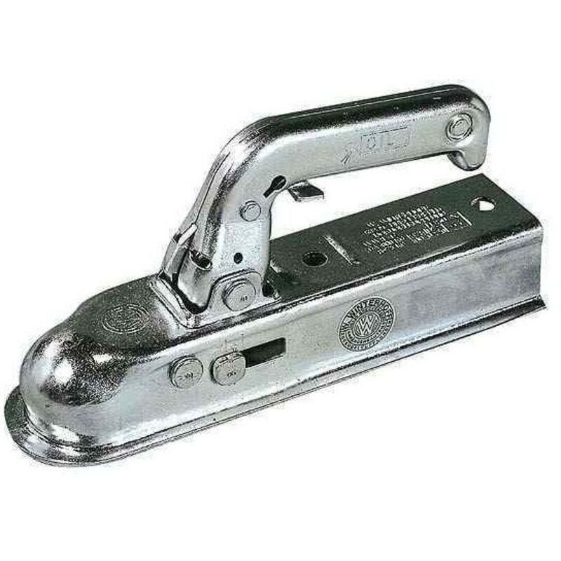 MAXTER Boîtier Attelage Carré Boule 50 Mm WINTERHOFF - Attelage Remorque Robuste