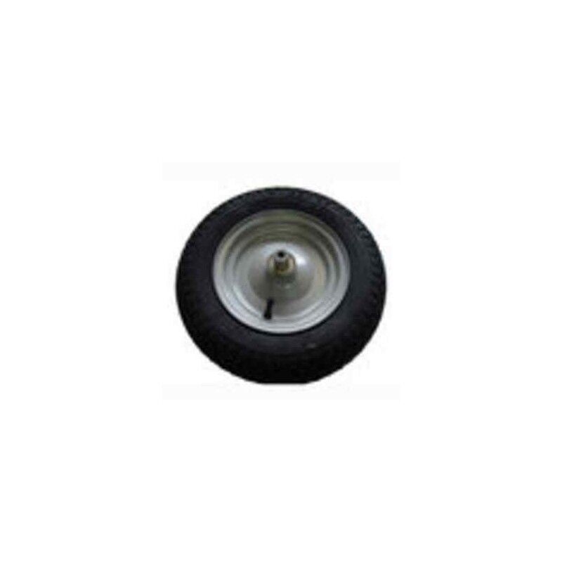 Roue Complète Remorque 8 Pouces 350x8 - 4 Trous, Entraxe 115 Mm, Pneu Renforcé, écrous M10x1.25