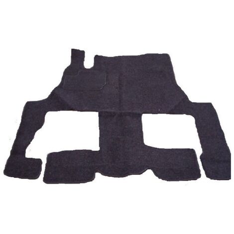 Imline – Tapis de cabine noir pour camping-car J5 C25 (1991-1994) – Moquette 100 % polypropylène – Sous-couche antidérapante – Poids 300 g/m²