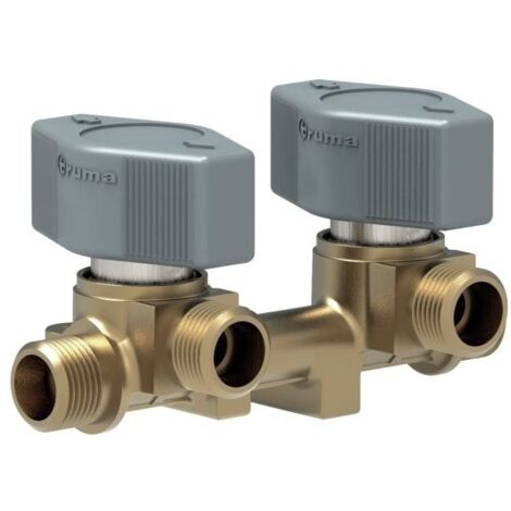 Vanne Trumatic 2 sorties diamètre 8mm pour caravane et camping-car