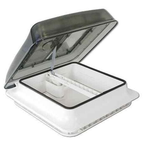 Lanterneau Crystal Fiamma Vent 28x28 cm – Ventilation pour Camping-Car