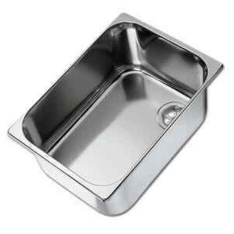 Évier en inox 320x260 mm - Compact et durable