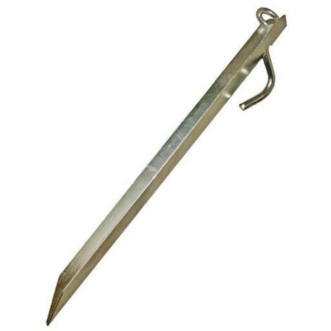 Imline – Cornière d'encrage renforcée 380 mm – Acier solide pour fixation auvents et tentes – Adaptée à tous types de sol sauf rocheux