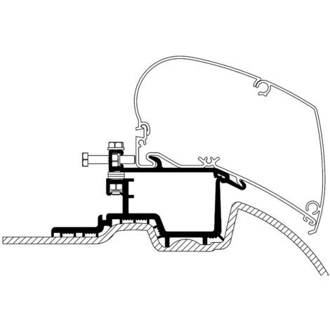 Adaptateur stores THULE pour Mercedes Sprinter VW Crafter Thule pour caravane et camping-car