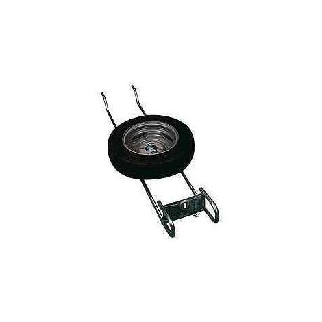 Support de roue de secours pour camping-car – Spécial châssis Alko – Type EH1 – Écartement 1250-1550mm – Largeur pneumatique 95-105mm – Al-Ko