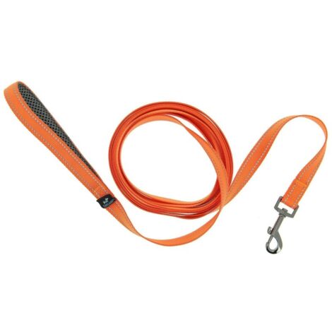 Longe Orange de 4,5 mètres Fidelami avec Coutures Réfléchissantes, apporte Sécurité et Confort (1/5)