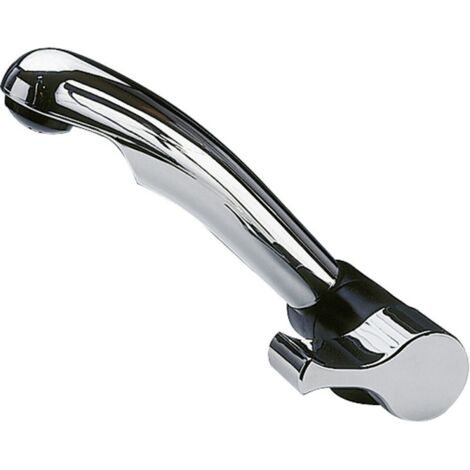 Robinet extérieur avec contacteur – Bec rabattable chrome – Raccordement tuyau souple diamètre 8/10 mm – Filetage 20 mm – Reich