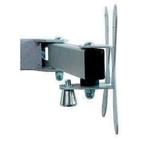 ROLINE Support LCD Mural à Gaz - Pivotant 90° - VESA 75/100 - Jusqu'à 8 Kg