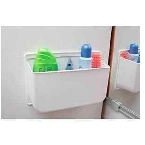 Panier Plastique Alimentaire Blanc 42 Litres - Sans BPA - Résistant -18°C à 90°C - Pour Poissonnerie, Boucherie, Restaurant, Cuisine