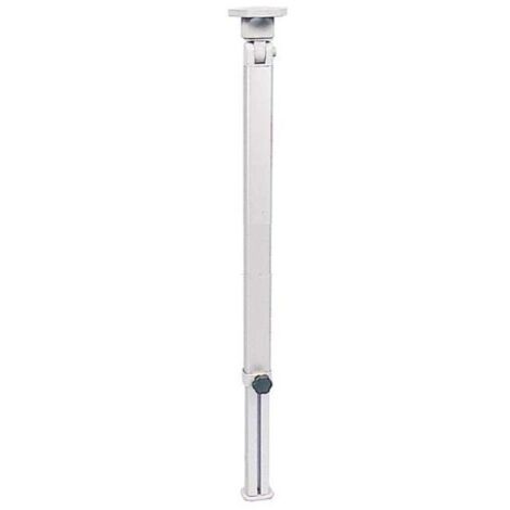 Pied de table aluminium télescopique pour camping-car