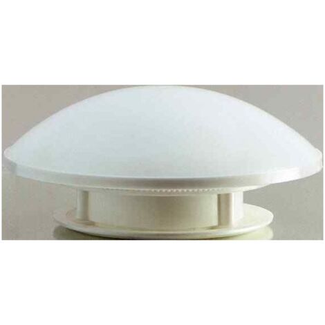 Imline – Aérateur de toit ABS blanc pour caravane – Surface de passage d'air 25 cm² – Épaisseur de toit 22 à 54 mm – Installation facile
