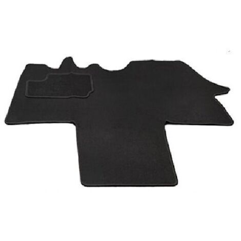 Imline – Tapis de cabine camping-car pour FIAT Ducato x244, PEUGEOT Boxer, CITROEN Jumper – Moquette aiguilletée 300 gr/m² – Antidérapant noir