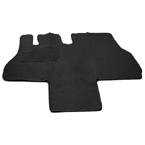 Imline – Tapis de cabine camping-car pour Ducato x230, Jumper, Boxer 1994-2002 – Moquette aiguilletée 300 gr/m² – Antidérapant – Noir