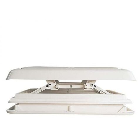 Lanterneau Chantal blanc 400x400 pour camping-car et caravane