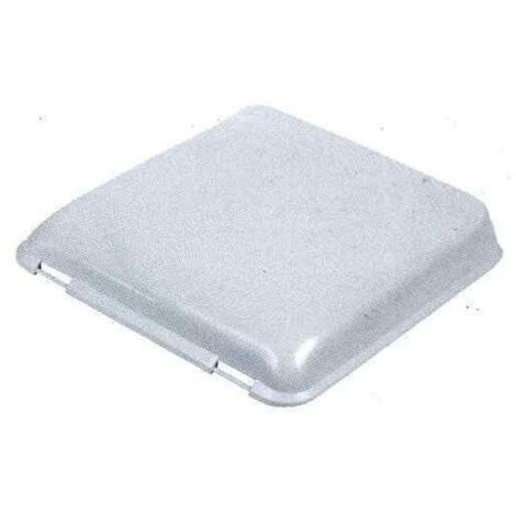 Couvercle de lanterneau blanc 28x28 cm – Remplacement pour camping-car et caravane – Maintien luminosité et ventilation – Fiamma