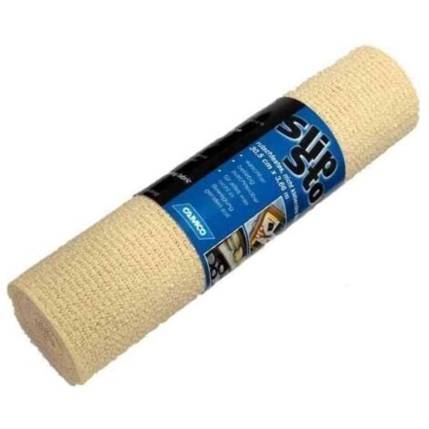 Tapis antidérapant beige pour caravane et camping-car