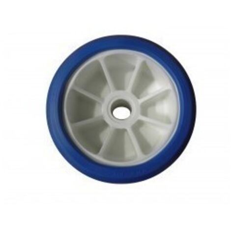 Galet bleu 100x53 diamètre 21mm pour remorque