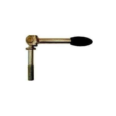Poignée de serrage rabattable de collier de roue jockey