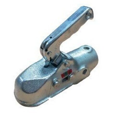 Boîtier d'attelage freiné PTC 3500KG pour tube diamètre 65mm