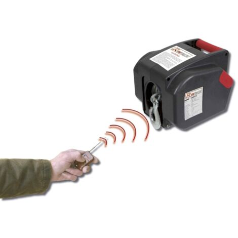 Imline – Treuil électrique 12V 2,5T avec télécommande sans fil – Capacité 2500kg – Câble 10,5m – Vitesse 1,38m/min pour remorquage (1/5)
