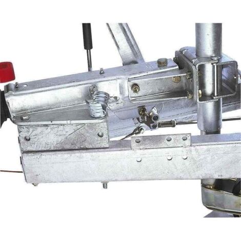 Kit montage collier arrière pour roue jockey 48/60mm – Compatible têtes AL-KO 161S/251S – Installation simple et efficace - ALKO 251 S
