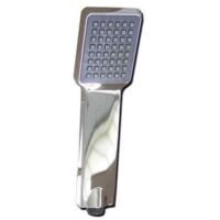 Douchette carrée raccord mâle 1/2" pour caravane et camping-car