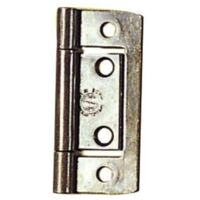 4x Charnières anglaises bronze plate 38x30 pour caravane et camping-car