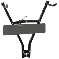 Porte vélo sur rotule compact+Support de plaque