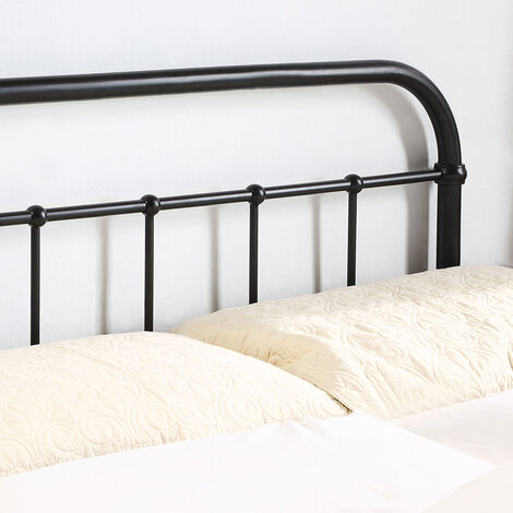 Black hospital deals bed frame