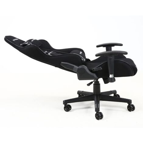 GTFORCE EVO CT FABRIC RACING SPORTS OFFICE CHAIR IN BLACK