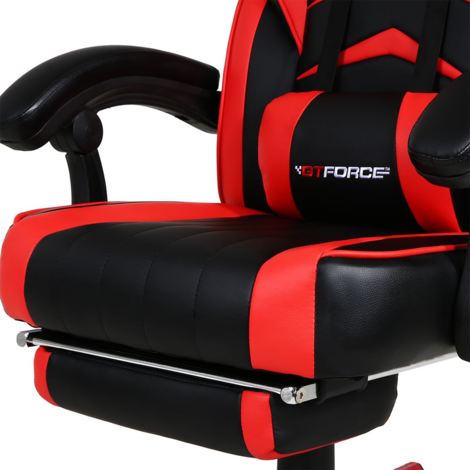 Gtforce pro gt reclining sports racing gaming office 2024 desk pc car faux leather chair